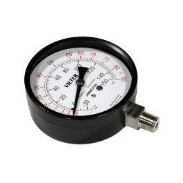 1204C, Vilter, Ammonia Gauge, 3-1/2", 30-150psi, 1/4" LM